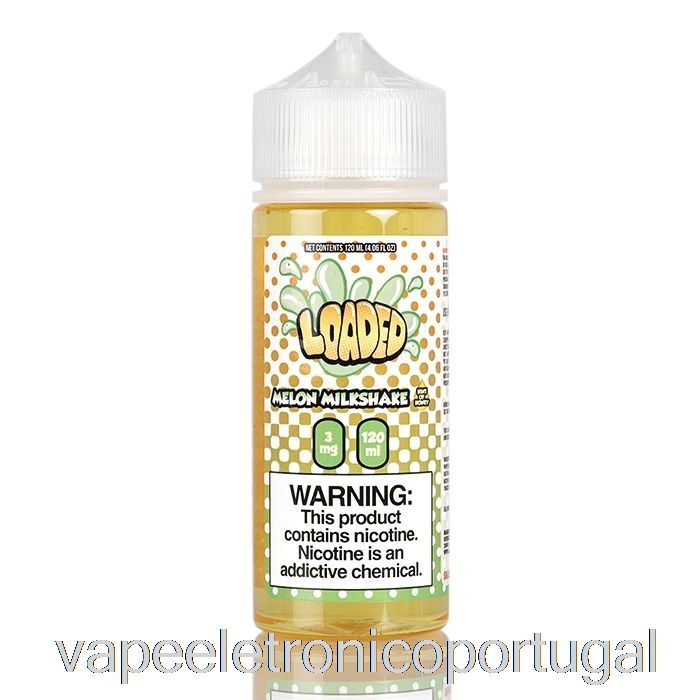 Vape Eletronico Milkshake De Melão - E-líquido Carregado - Vapores Implacáveis ​​- 120ml 3mg
